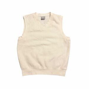 TNA Aritzia Vest Top Cozy AF Fleece White XS